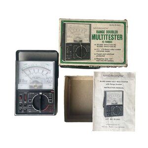 Micronta 50,000 OHMS/Volt Multitester Range Doubler Cat. No. 22-204C